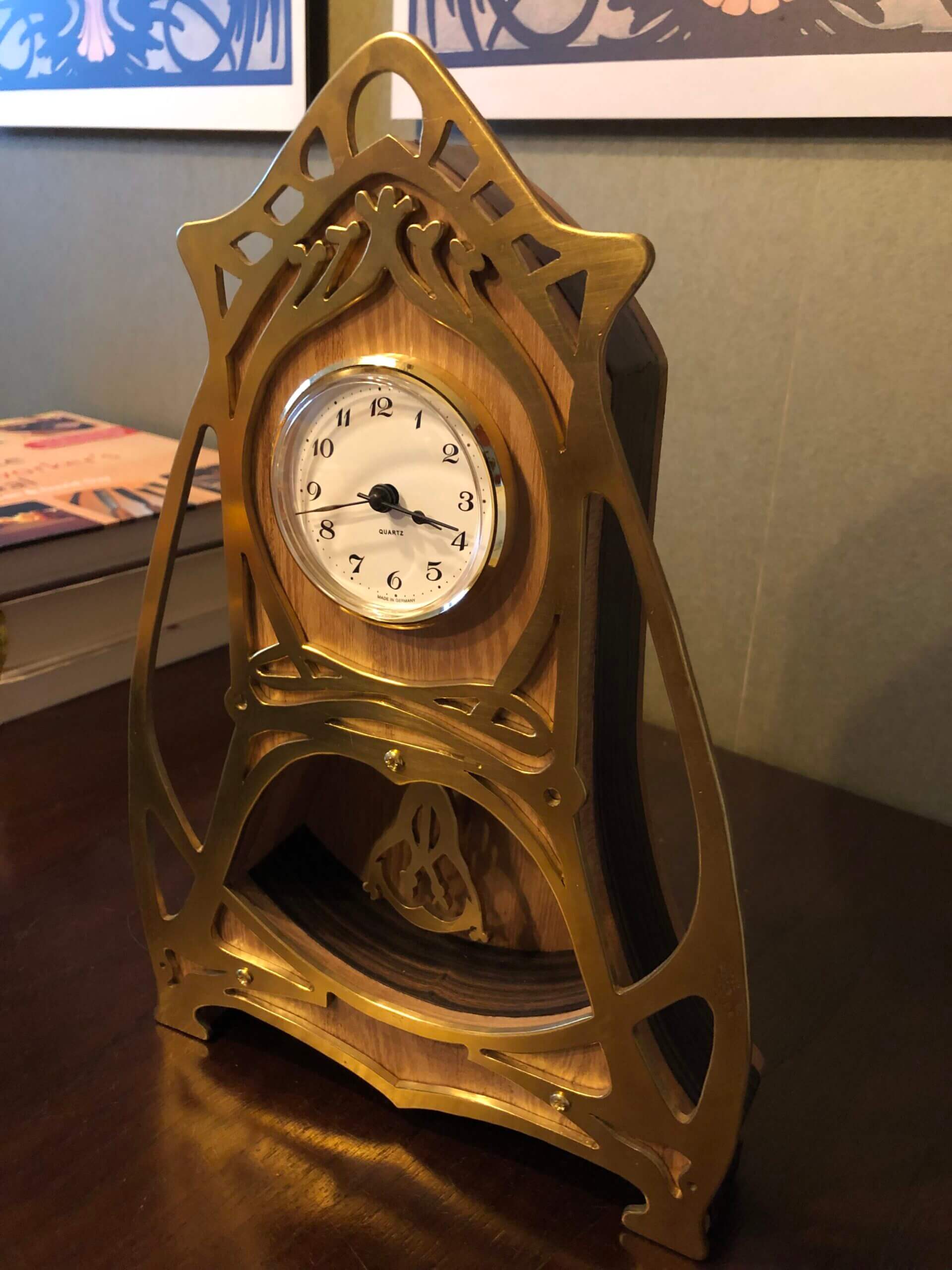 Wiegman Woodwork Pendule ijzer