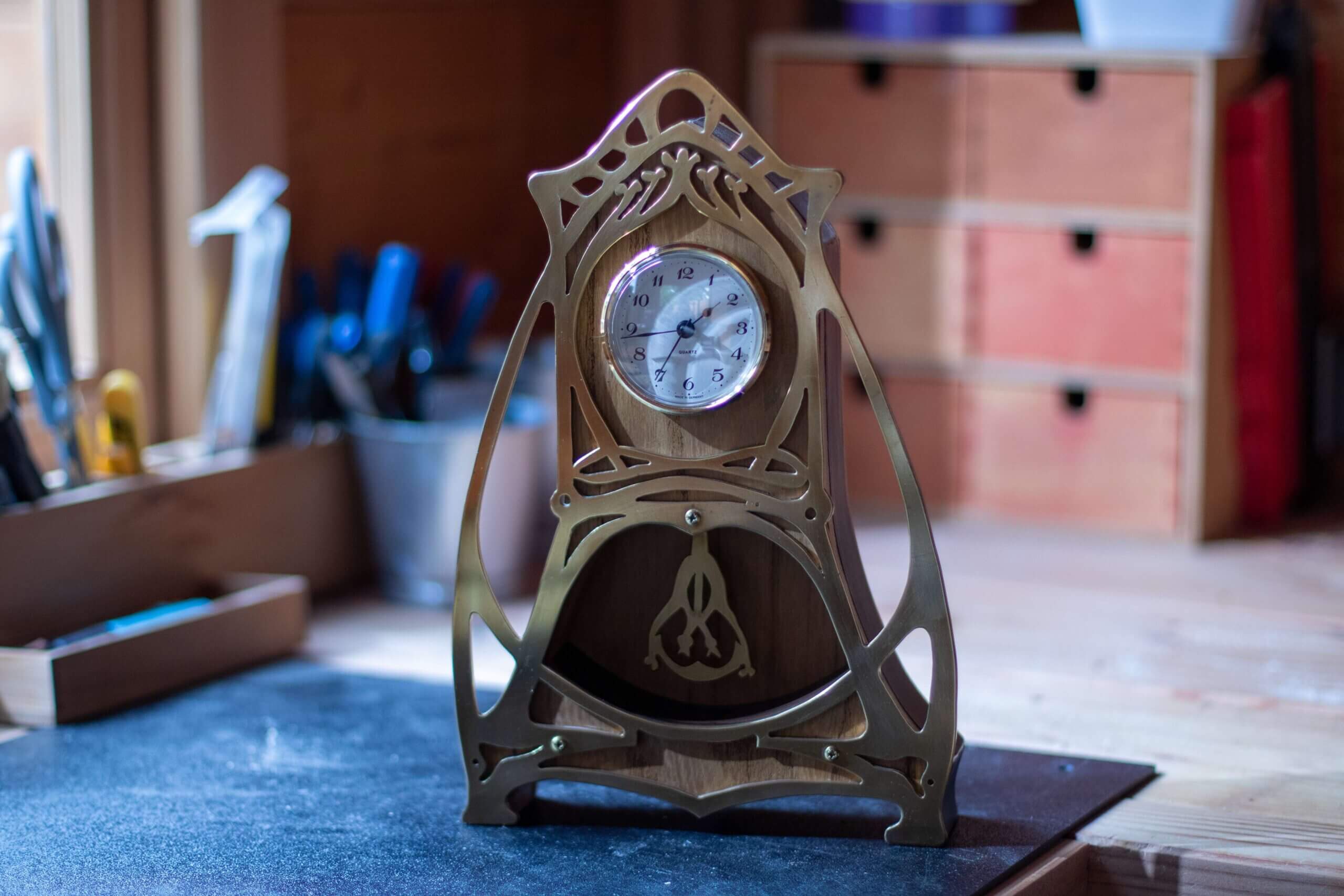 Wiegman Woodwork Pendule design